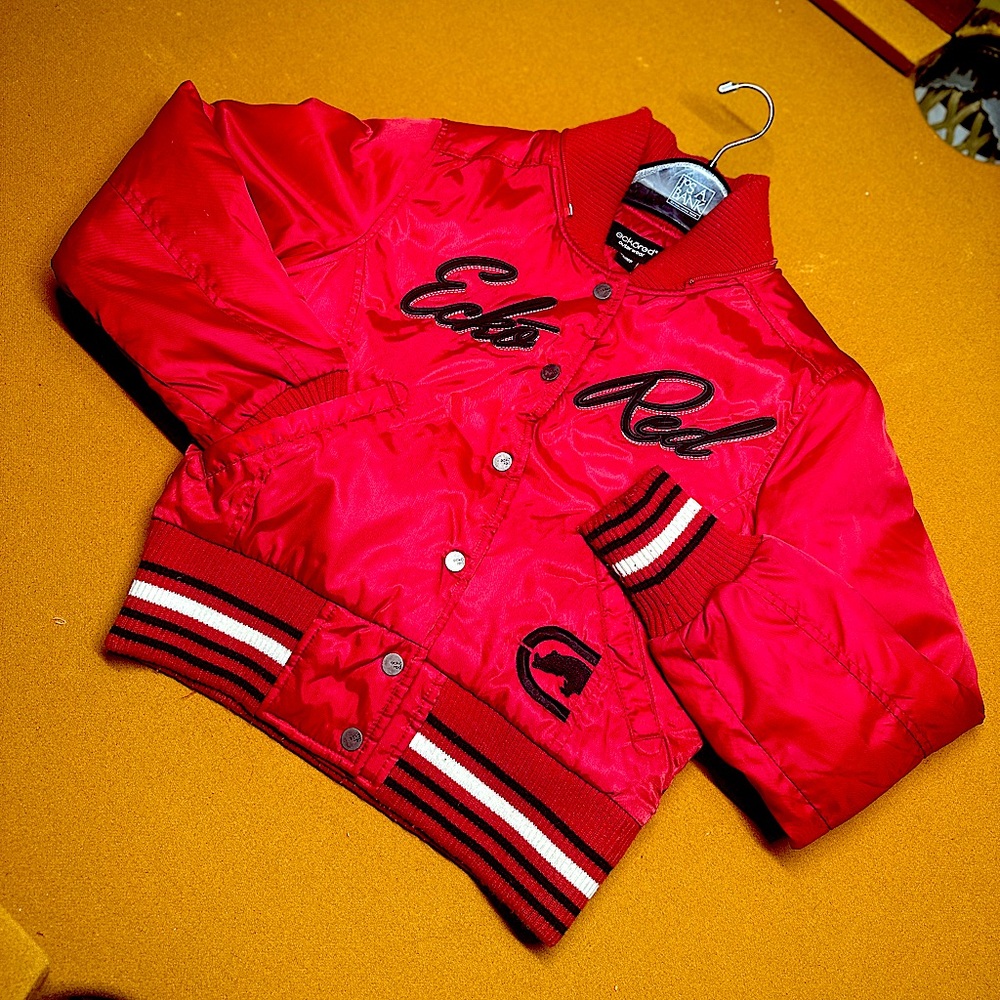 Vintage Ecko Red Bomber Jacket 
Outerwear